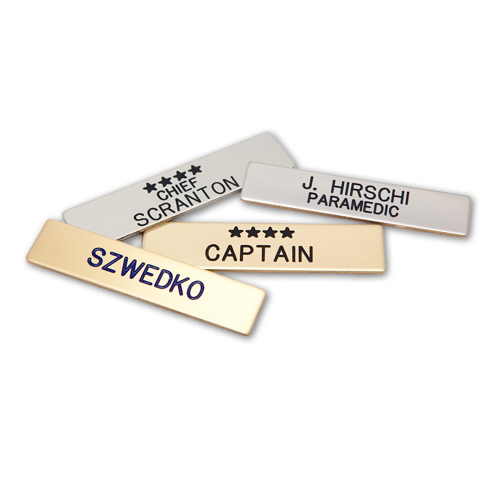 Custom Name Tags - The Pins Store
