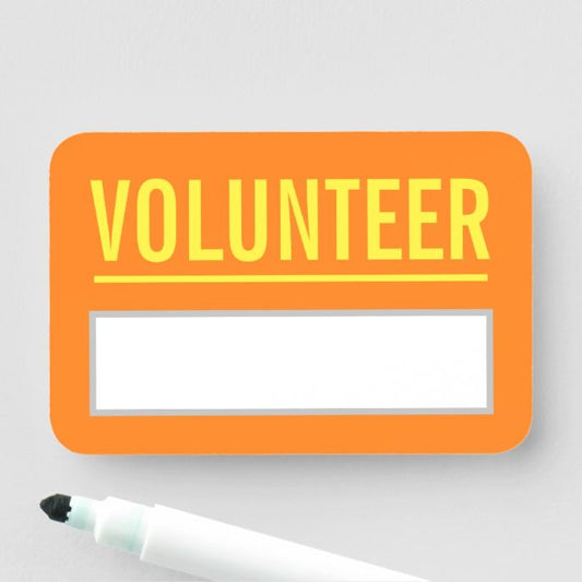 What Are the Benefits of Having Official Volunteer Name Tags?