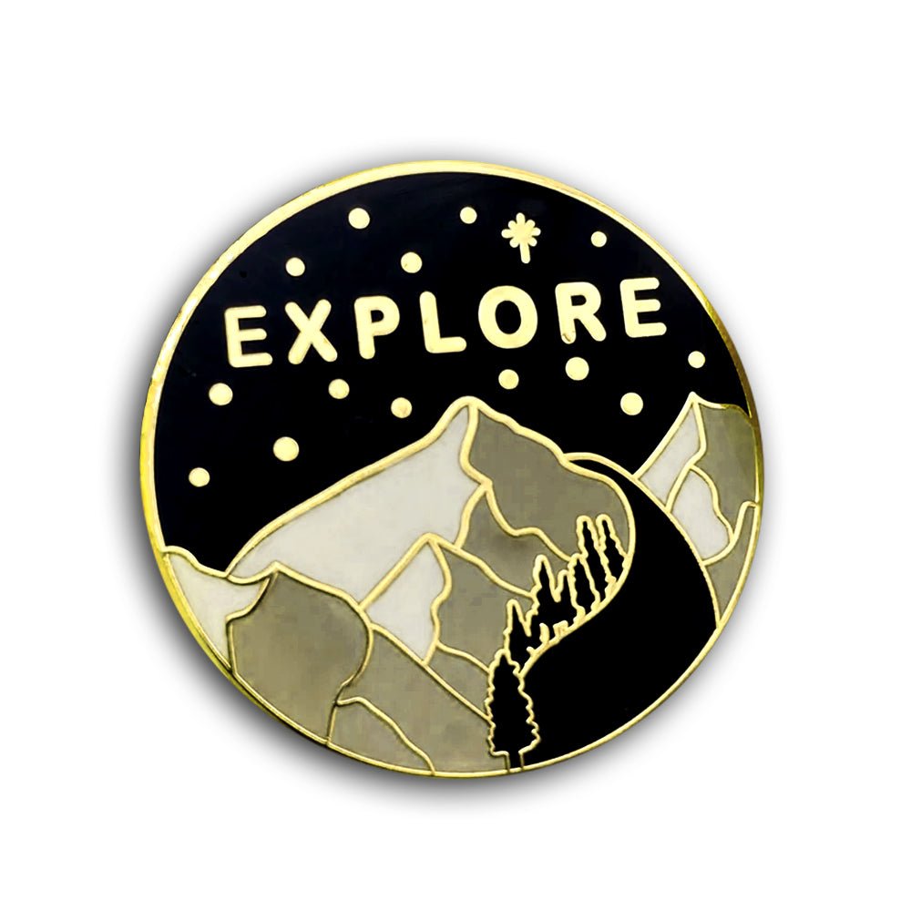 Enamel store Pin