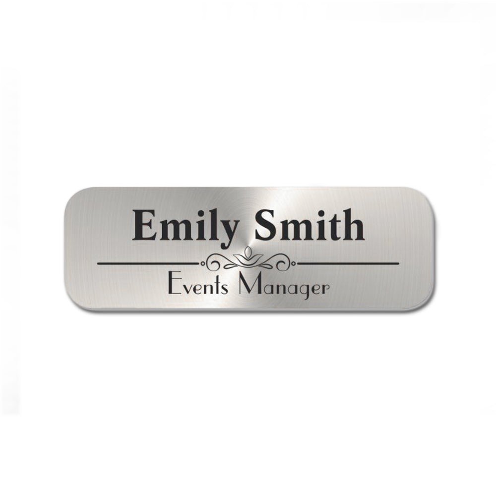 Acrylic Name Tags with Full Color Print