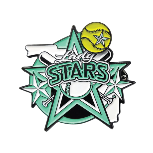 Softball Trading Pins